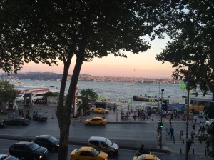 Sunset Over The Bosphorus, Istanbul