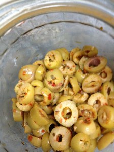 Green Olives From The Spice Bazaar / Egyptian Market / Misir Carsisi, Istanbul