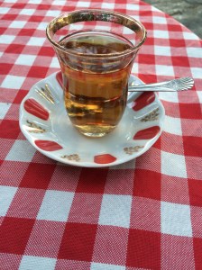 Apple Tea At Pierre Loti Cafe, Istanbul