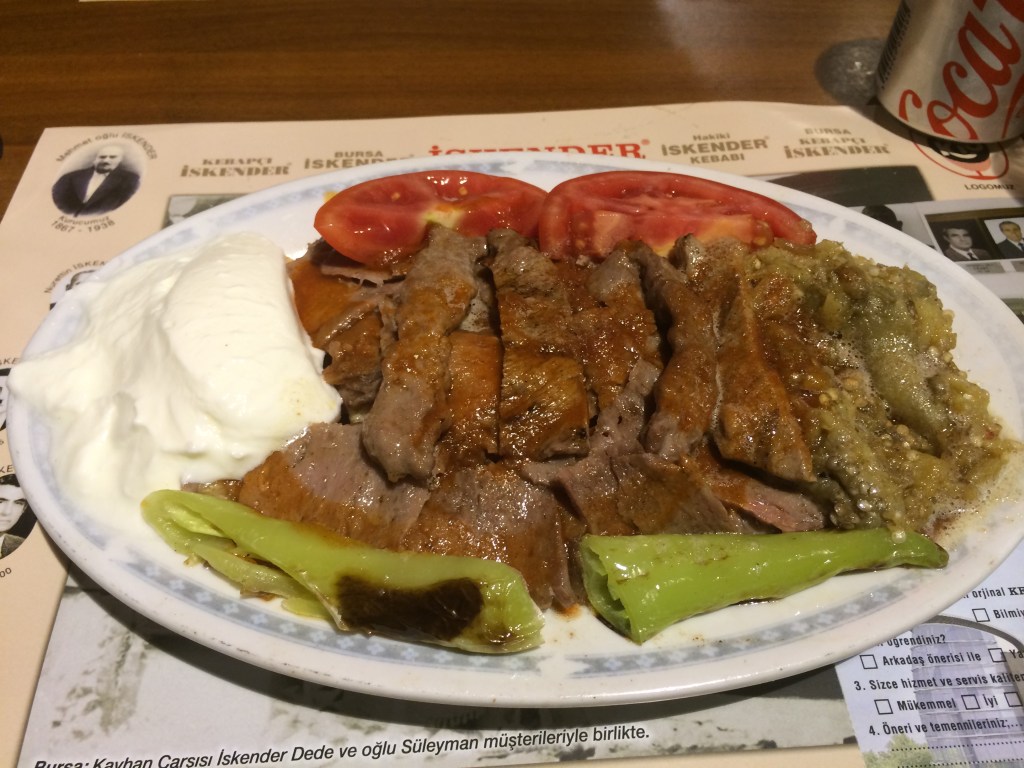 Iskender Kebab At Kebabci Iskender, Kadikoy, Istanbul