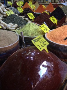 Spices At The Spice Bazaar / Egyptian Market / Misir Carsisi, Istanbul