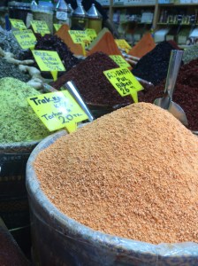 Spices At The Spice Bazaar / Egyptian Market / Misir Carsisi, Istanbul