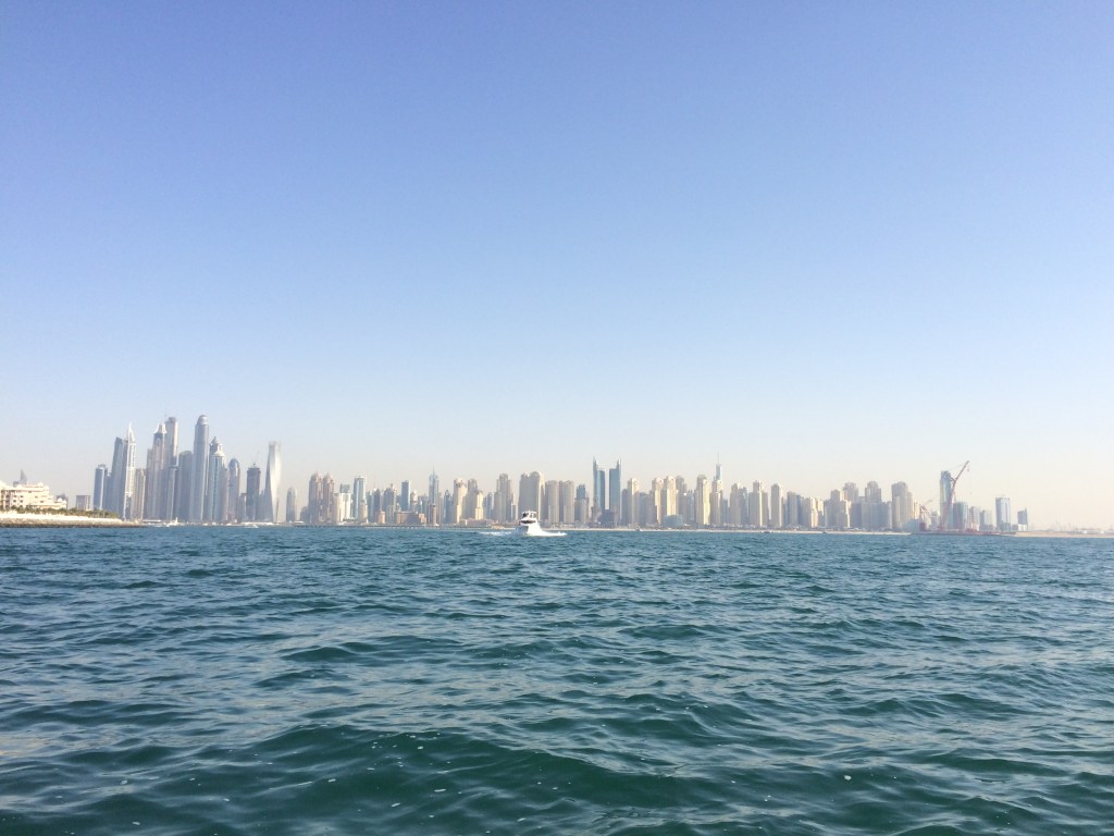 Skyline from Boat Cruise, Dubai Marina, Dubai, UAE