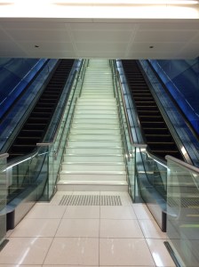 Stairs, Metro, Dubai, UAE