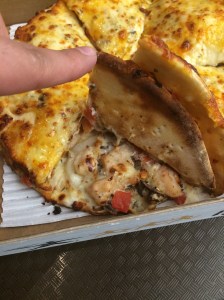 Triple Decker Chicken Pizza, Debonairs Pizza, Dubai Mall, Dubai, UAE