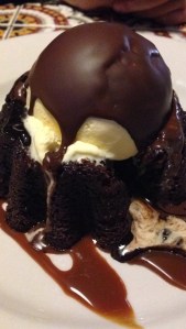 Chocolate Molten Cake, Chili's, Dubai Mall, Dubai, UAE
