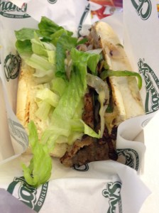 Cheesesteak, Charley's Philly Steaks, Deira City Centre, Dubai, UAE