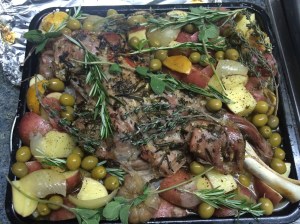 Greek Slow Roast Lamb Shoulder