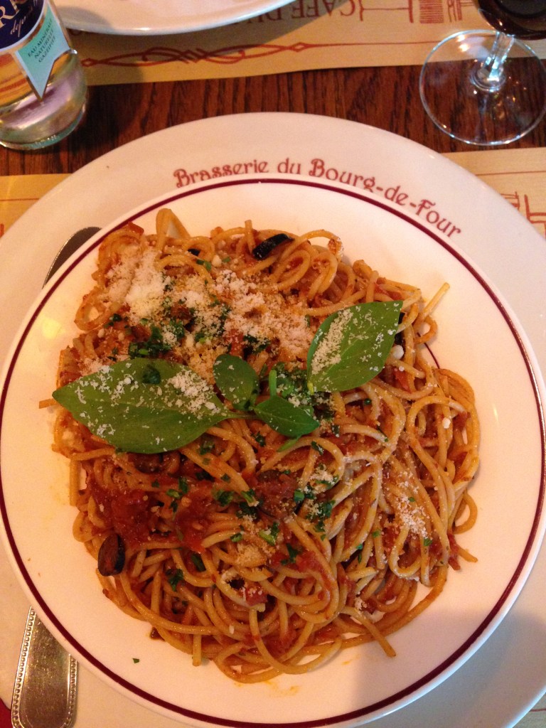 Arrabiata, Cafe Du Bourg De Four, Geneva, Switzerland