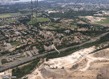 Cable Cars, Mont Saleve Gif