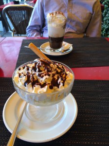Dessert, Le Flore, Geneva, Switzerland