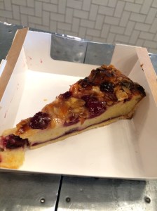 Fragipani And Sour Cherry Tart, Jamie's Bakery, Gatwick Airport