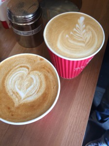 Lattes, Cafe Boreal, Geneva, Switzerland
