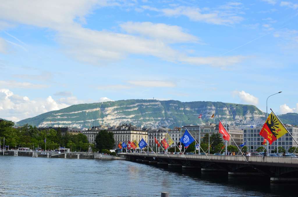 Pont Du Mont Blanc, Geneva, Switzerland