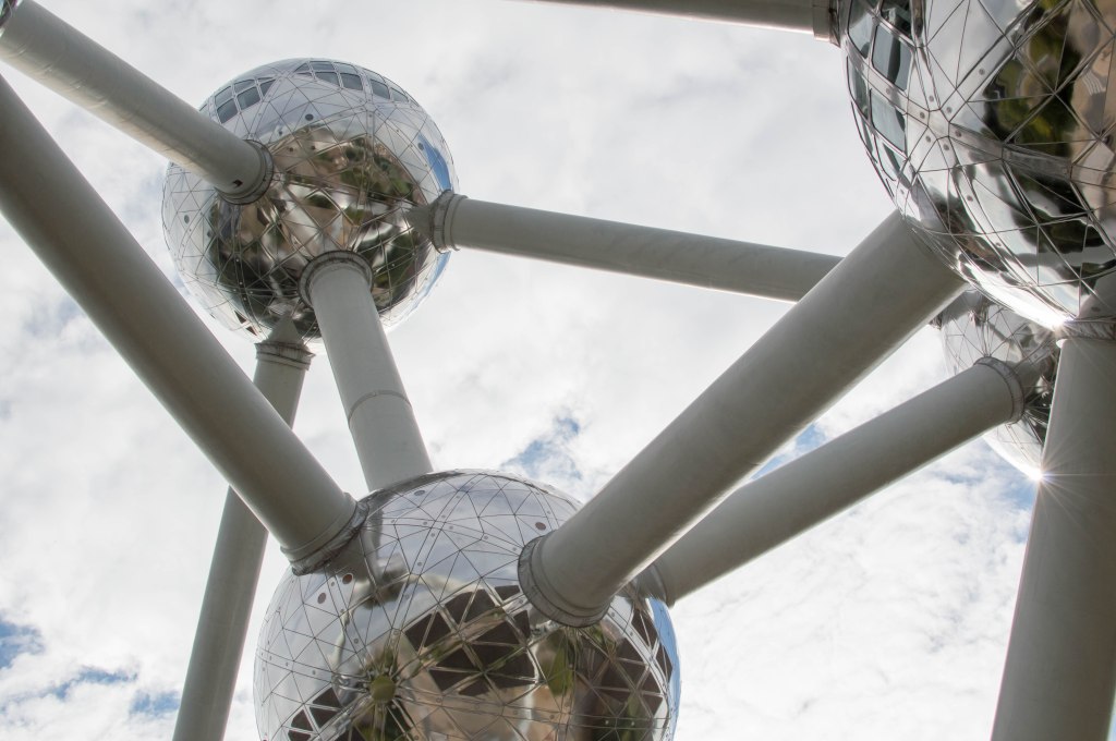 Atomium Structure In Brussels, Belgium