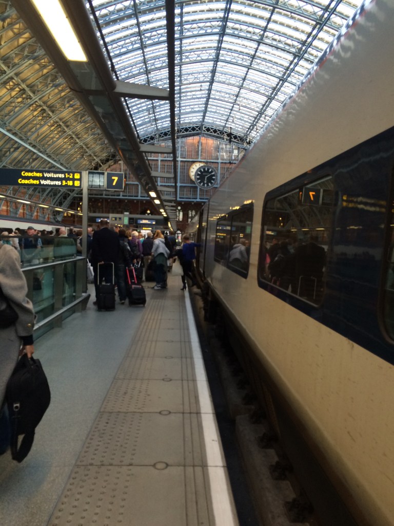 Kings Cross St Pancras, Eurostar Arrivals