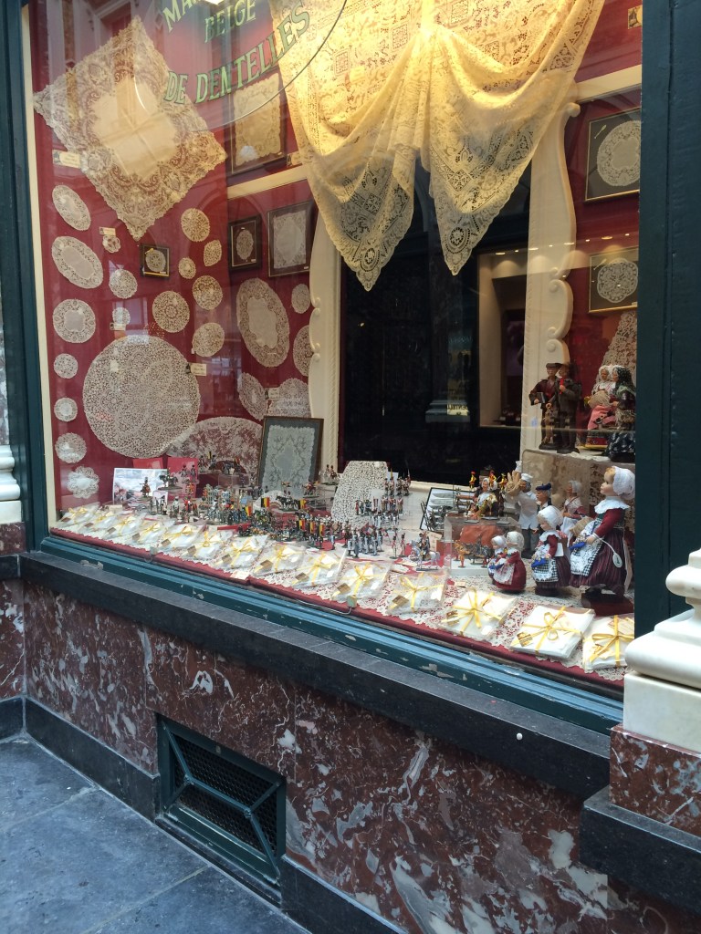 Lace Shop, Brussels, Belgium