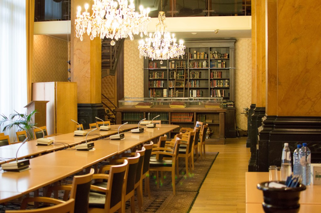 Library, Justice Palace, Palais de Justice, Brussels, Belgium