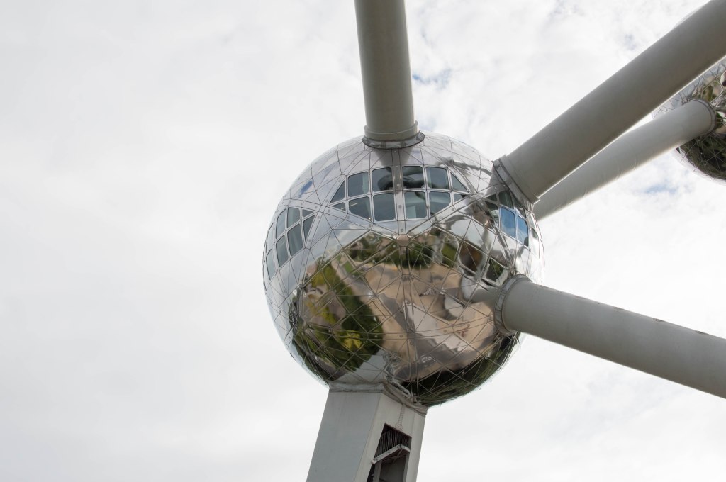 Looking Up, The Atomium, Brussels, Belgium