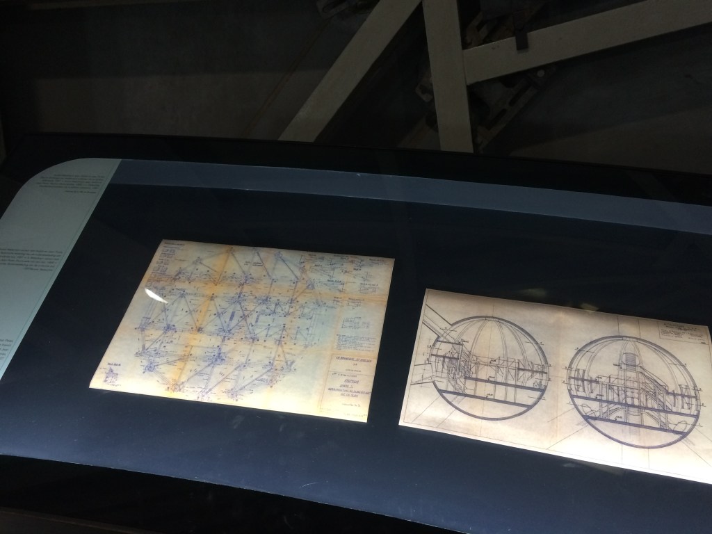 Sketches And Plans For The Atomium, Brussels, Belgium