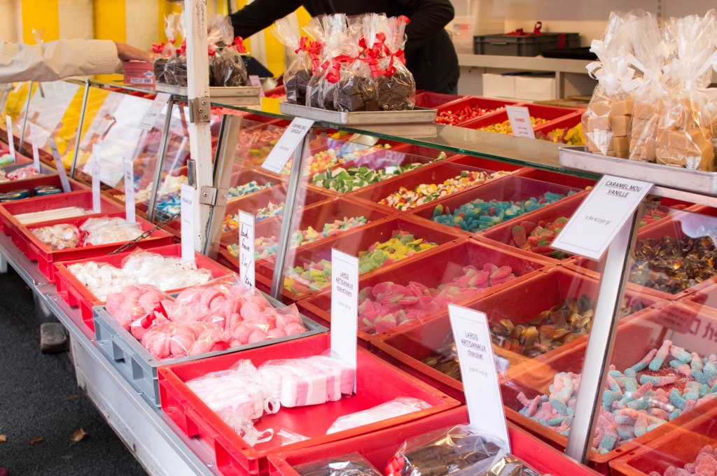 Sweets At The Place du Châtelain Farmers Market, Brussels, Belgium