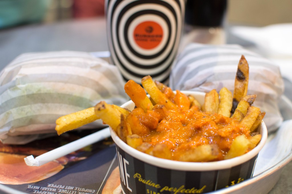 Butter Chicken Fries, South St Burger, Ibn Battuta Mall, Dubai, UAE