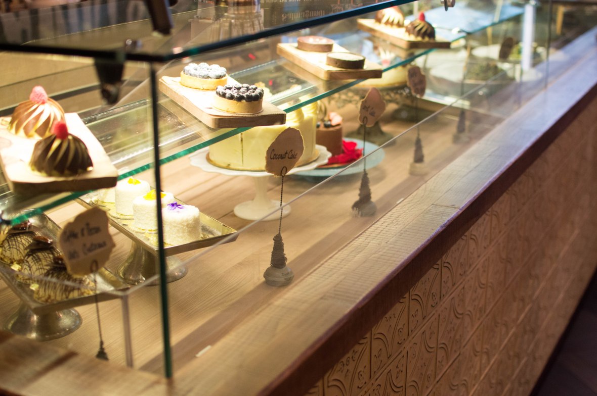 Desserts Display, Slider Station, Dubai, UAE