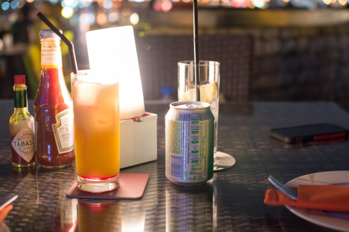 Drinks, QD's, Dubai Creek Golf &amp; Yacht Club, Dubai, UAE