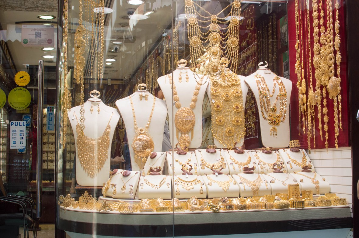 Gold Window Display, Deira, Dubai, UAE