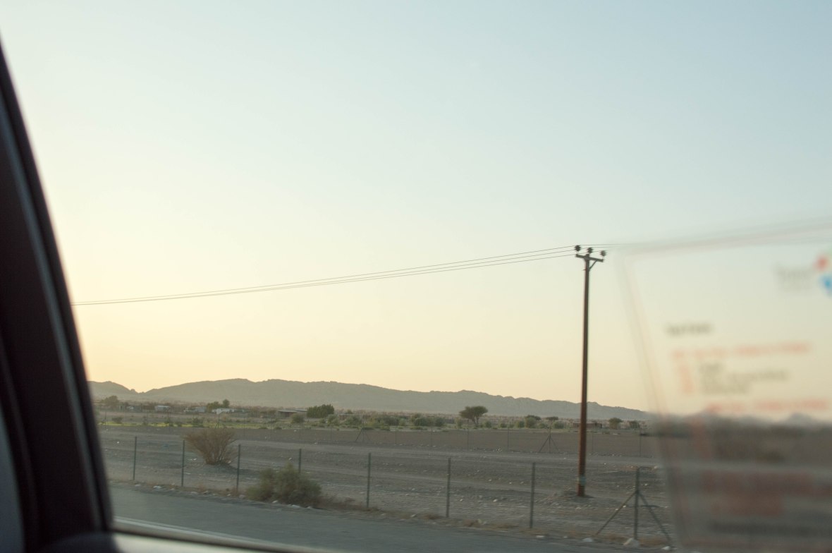 Jebel Hafeet From The Cab, Al Ain, UAE