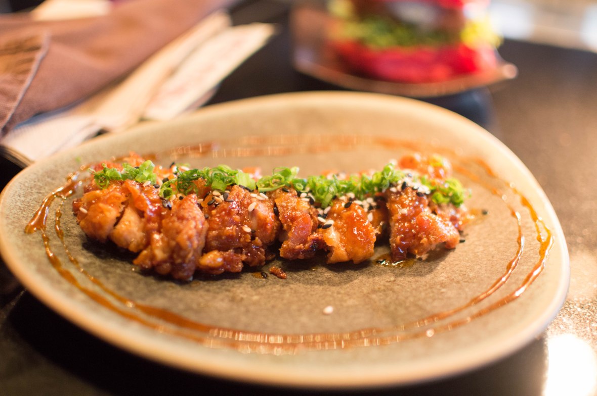 Korean Double Fried Chicken, Slider Station, Dubai, UAE