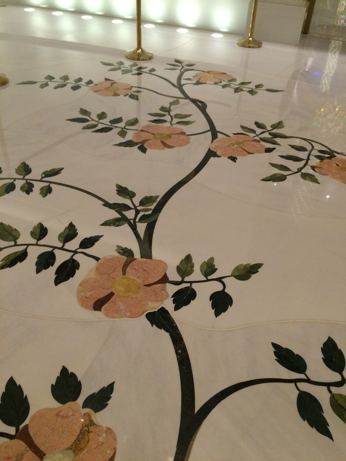 Marble Floors, Sheikh Zayed Grand Mosque, Abu Dhabi, UAE
