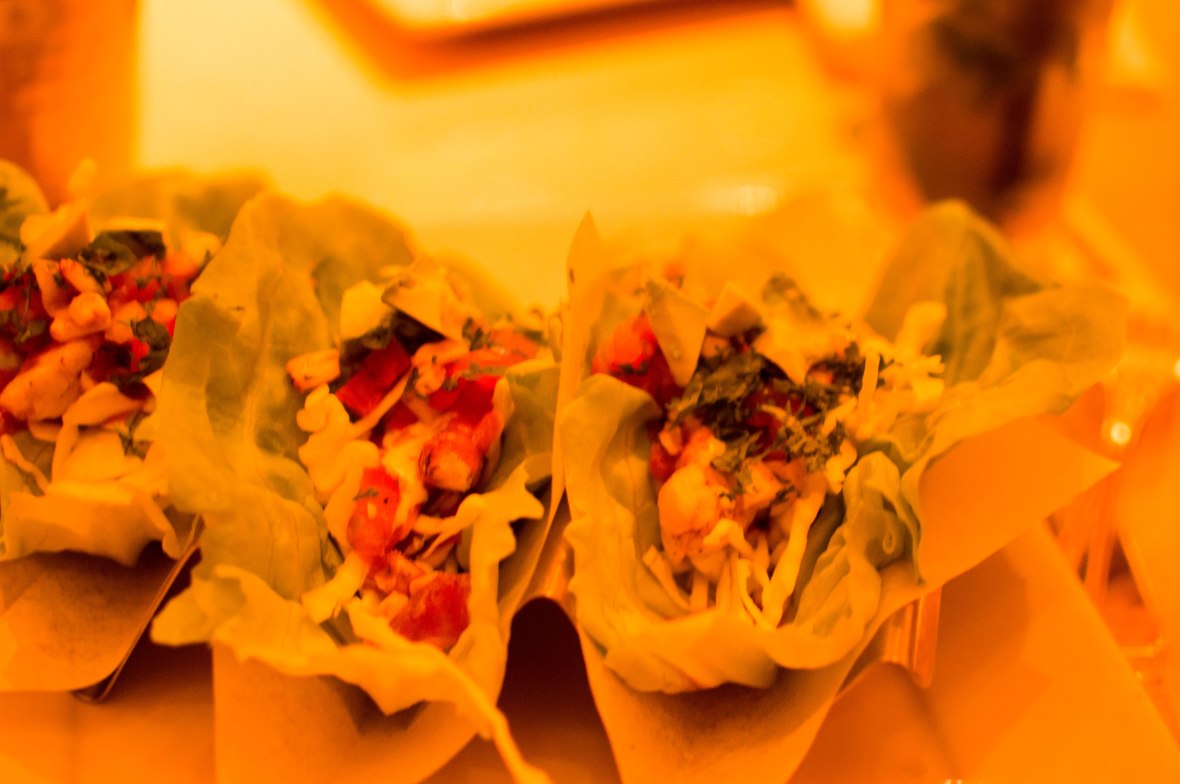 Mexican Chicken Lettuce Wrap Tacos, The Cheesecake Factory, JBR, Dubai, UAE