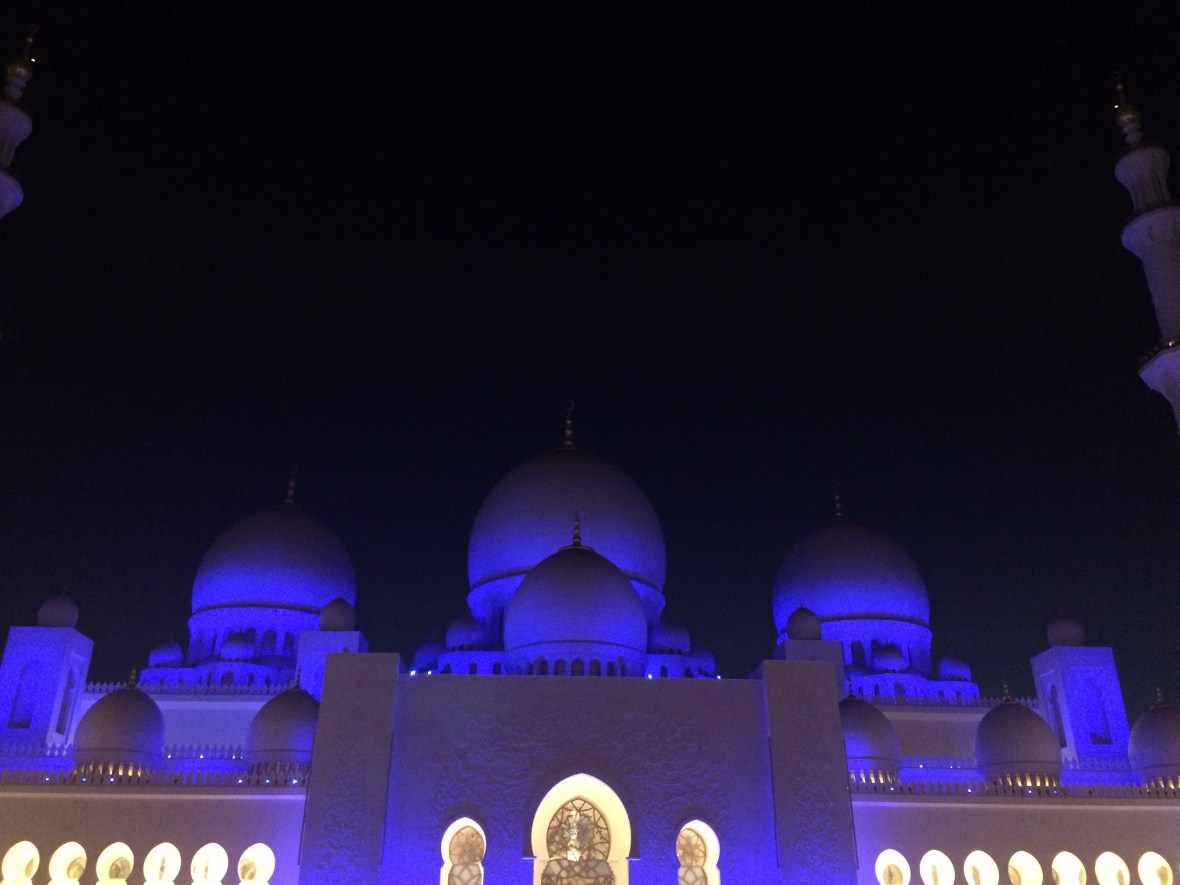 Night Time, Sheikh Zayed Grand Mosque, Abu Dhabi, UAE (2)