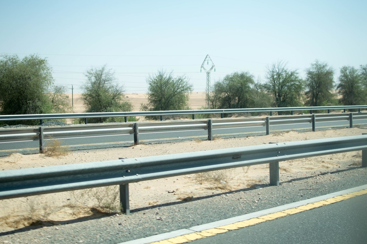 Road View, Bus To Al Ain, UAE