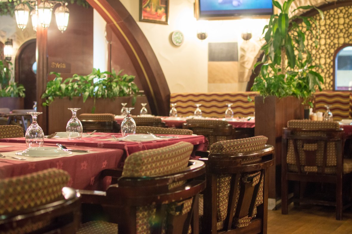 Tables, Reem Al Bawadi, Dubai Marina. UAE