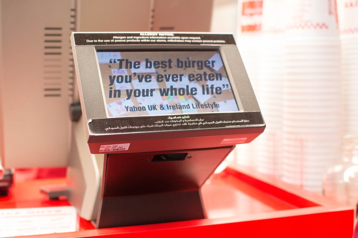 Till, Five Guys, Dubai Mall, Dubai, UAE