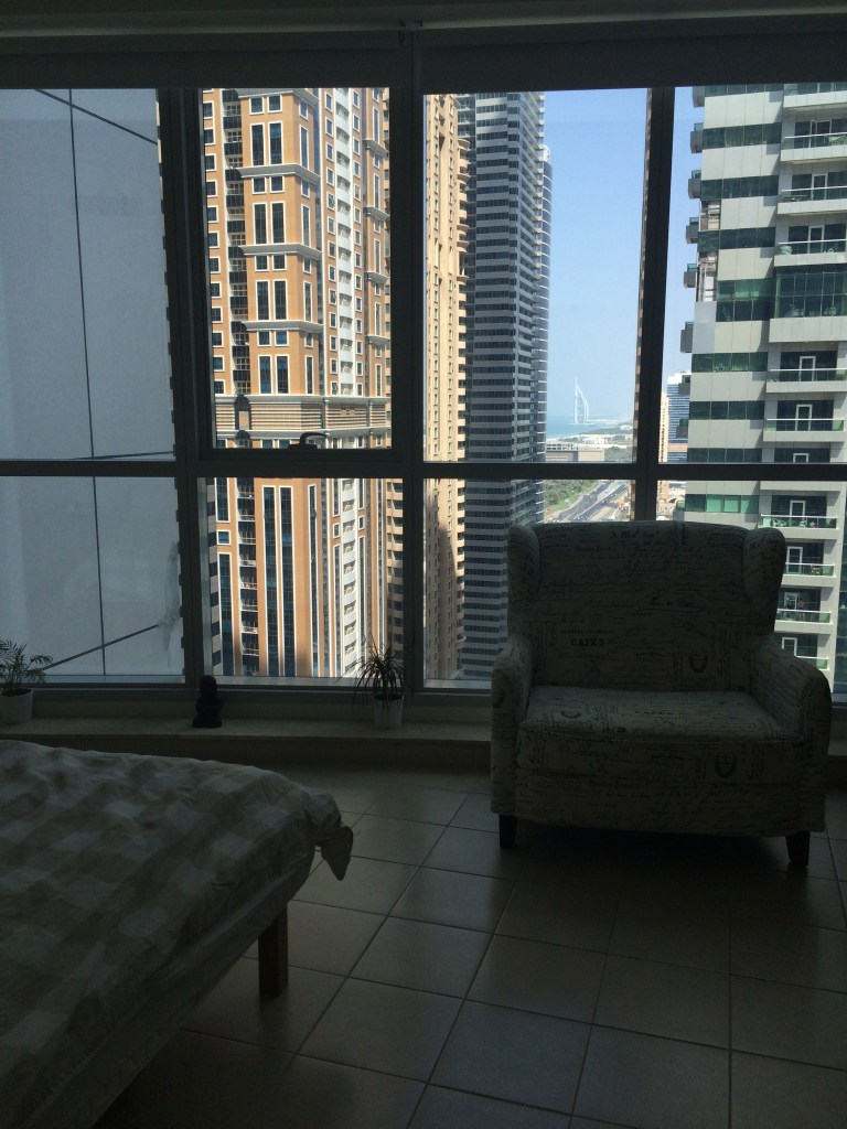 View From The Bedroom, Torch Tower, Dubai, UAE