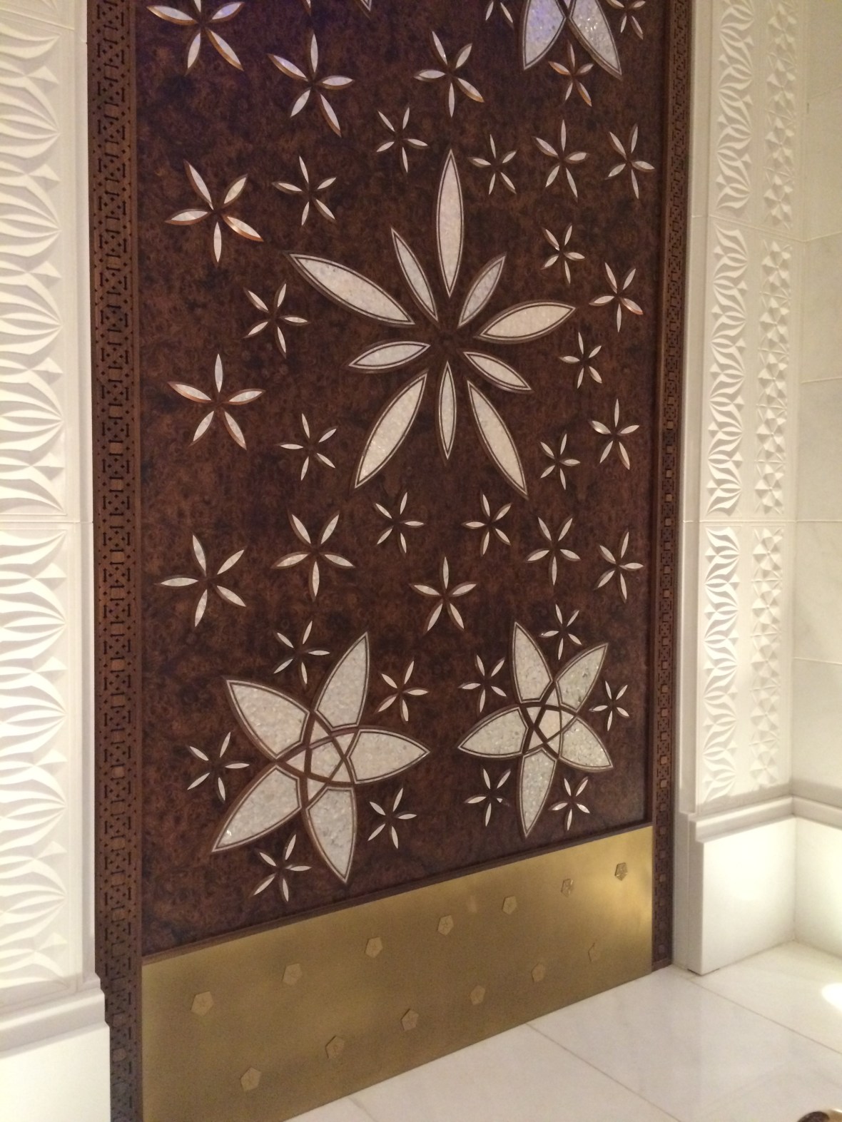 Wooden Doors, Sheikh Zayed Grand Mosque, Abu Dhabi, UAE
