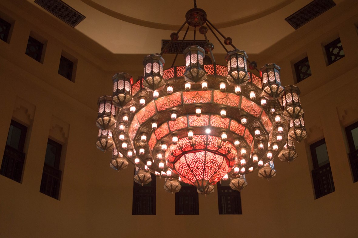 Chandelier, Souk Al Bahar, Dubai, UAE