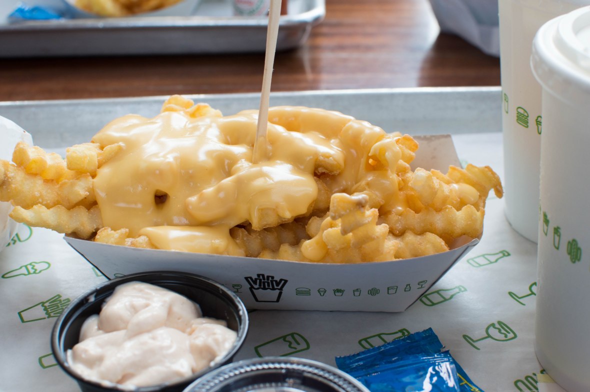 Cheese Fries, Shake Shack, Jumeirah Beach Residence, (JBR), Dubai, UAE