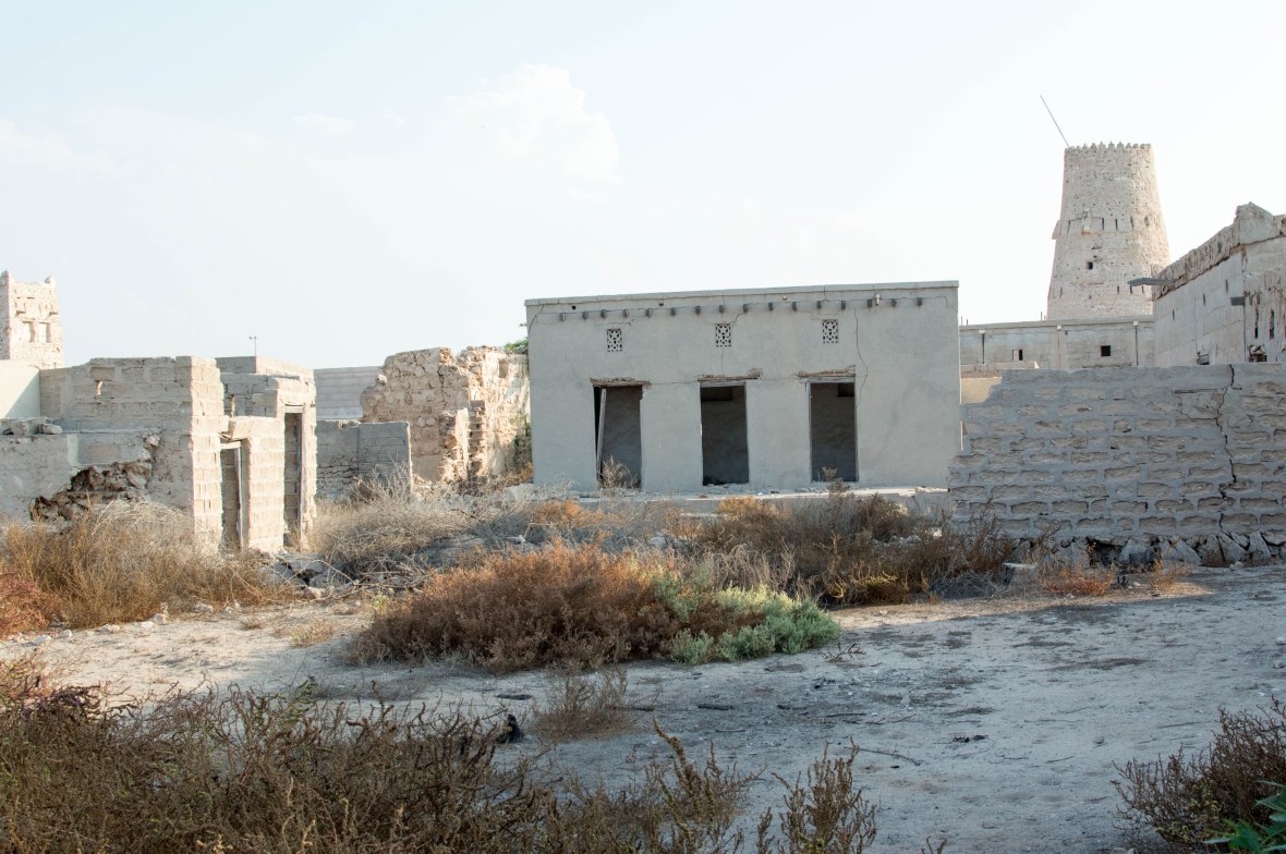 Abandoned Buildings, Abandoned City, Al Jazirat Al Hamra, Ras Al Khaimah, UAE