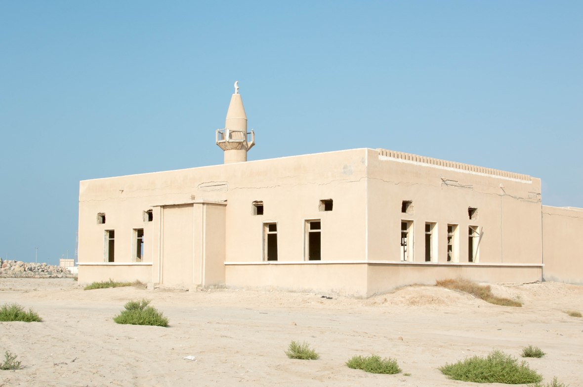 Abandoned Mosque In An Abandoned City, Al Jazirat Al Hamra, Ras Al Khaimah, UAE