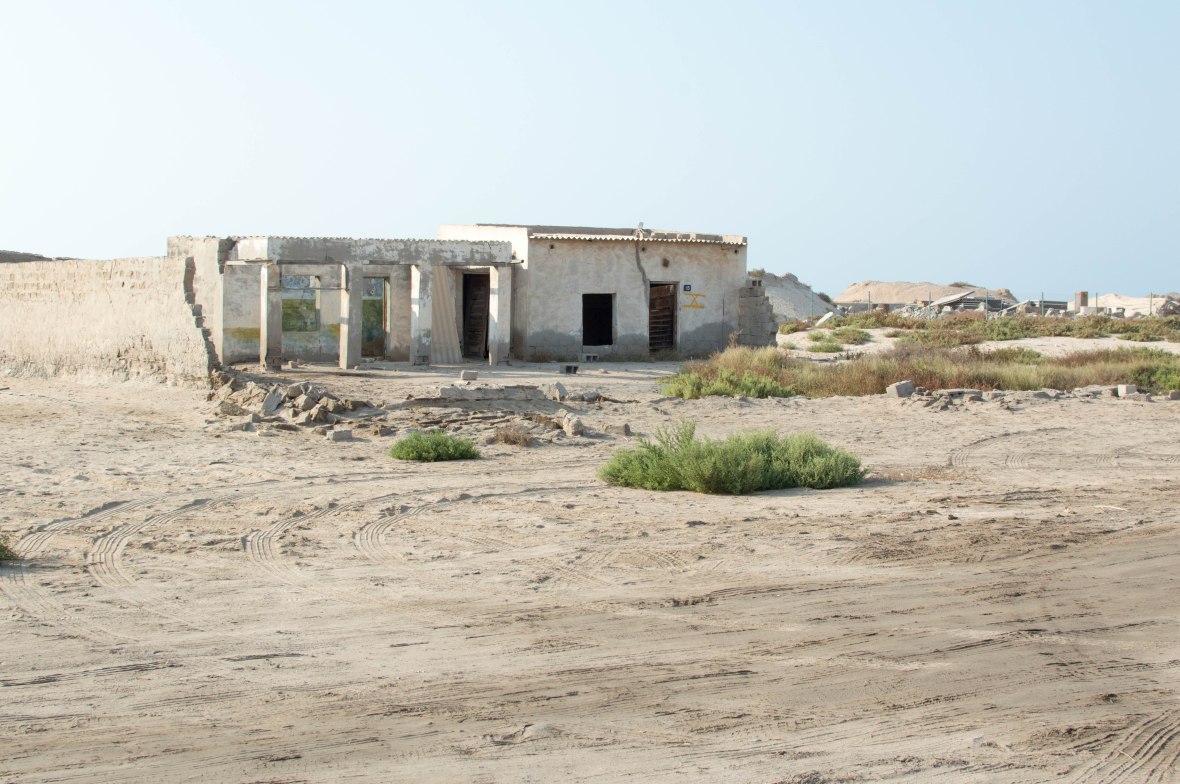 Abandoned School, Abandoned City, Al Jazirat Al Hamra, Ras Al Khaimah, UAE