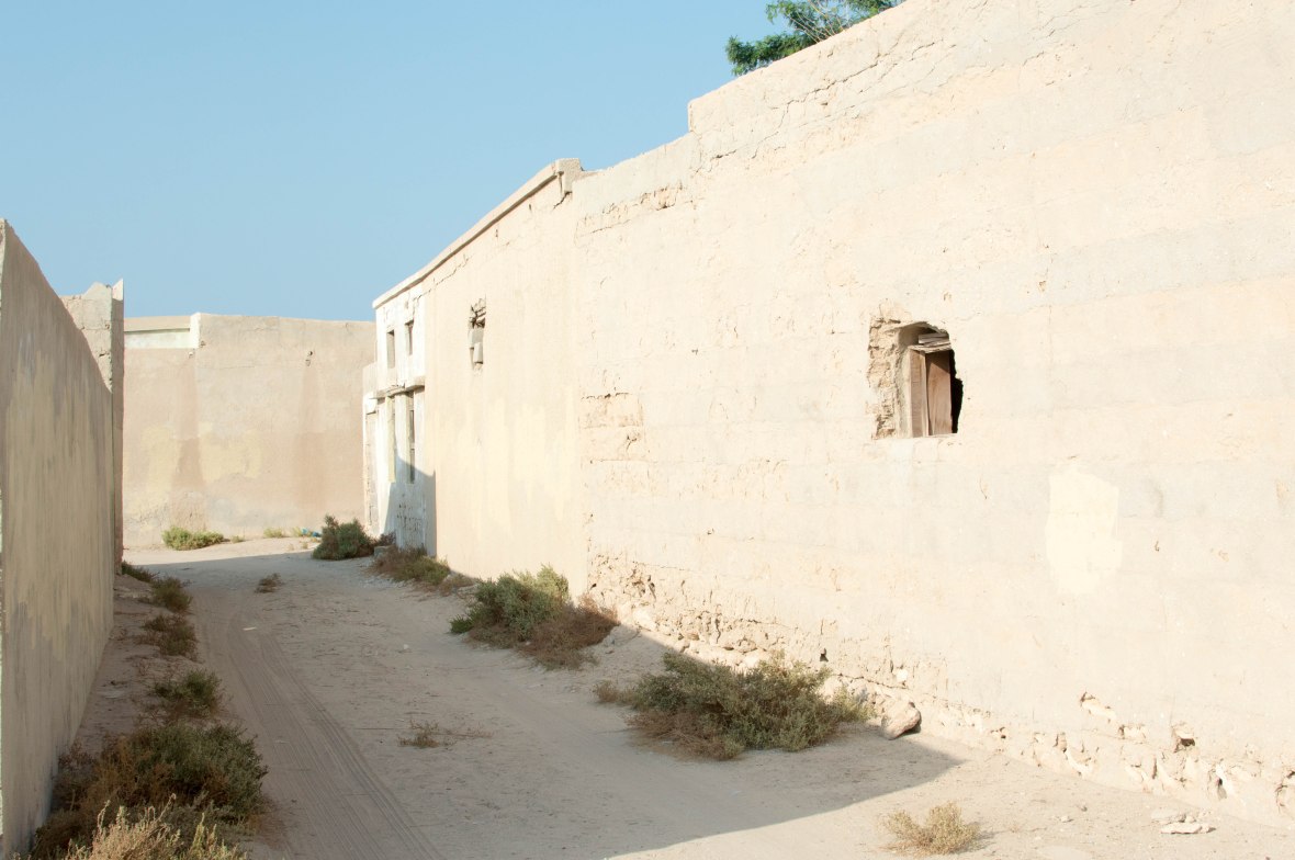 Between Homes, Abandoned City, Al Jazirat Al Hamra, Ras Al Khaimah, UAE