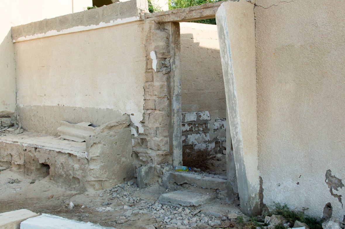 Entrance To A Home, Abandoned City, Al Jazirat Al Hamra, Ras Al Khaimah, UAE