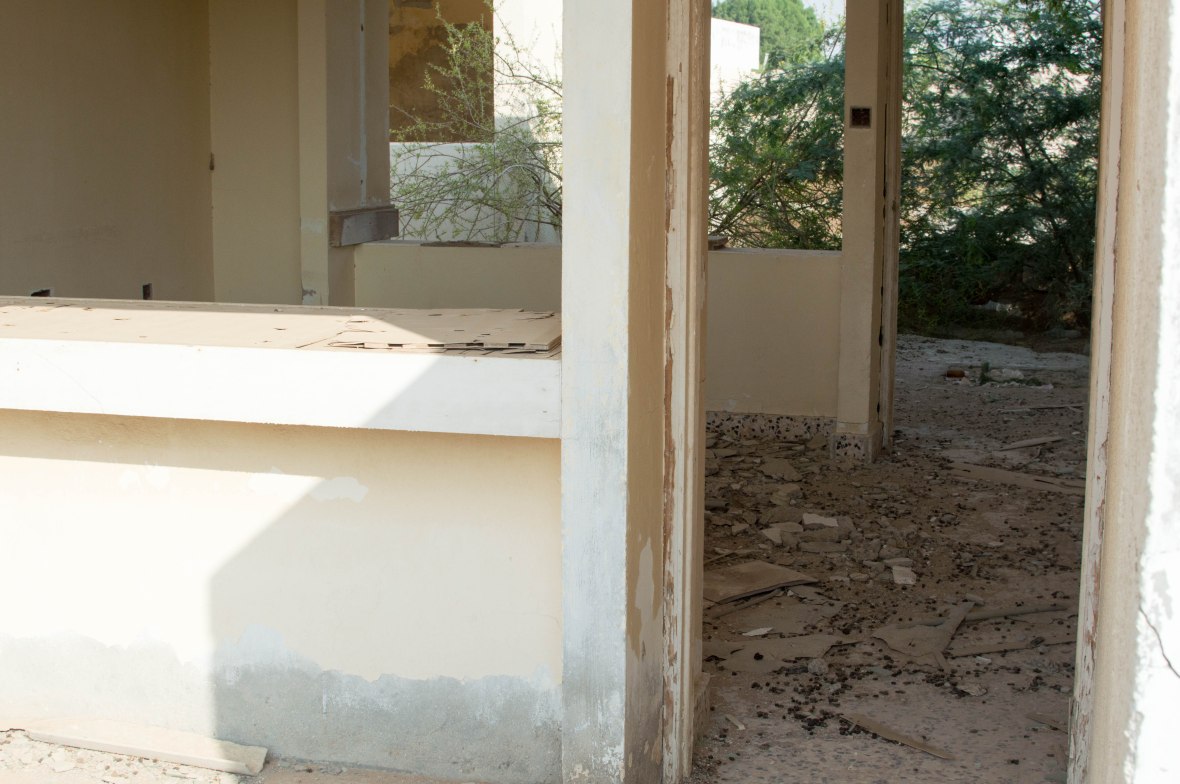 Entrance To Court Yard, Abandoned City, Al Jazirat Al Hamra, Ras Al Khaimah, UAE