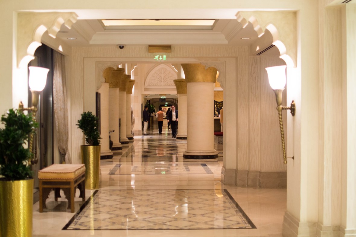 Exiting Bahri Bar, Madinat Jumeirah, Dubai, UAE