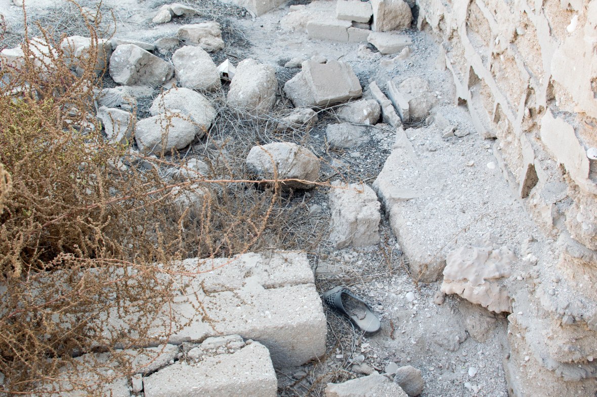 Old Sandal, Abandoned City, Al Jazirat Al Hamra, Ras Al Khaimah, UAE