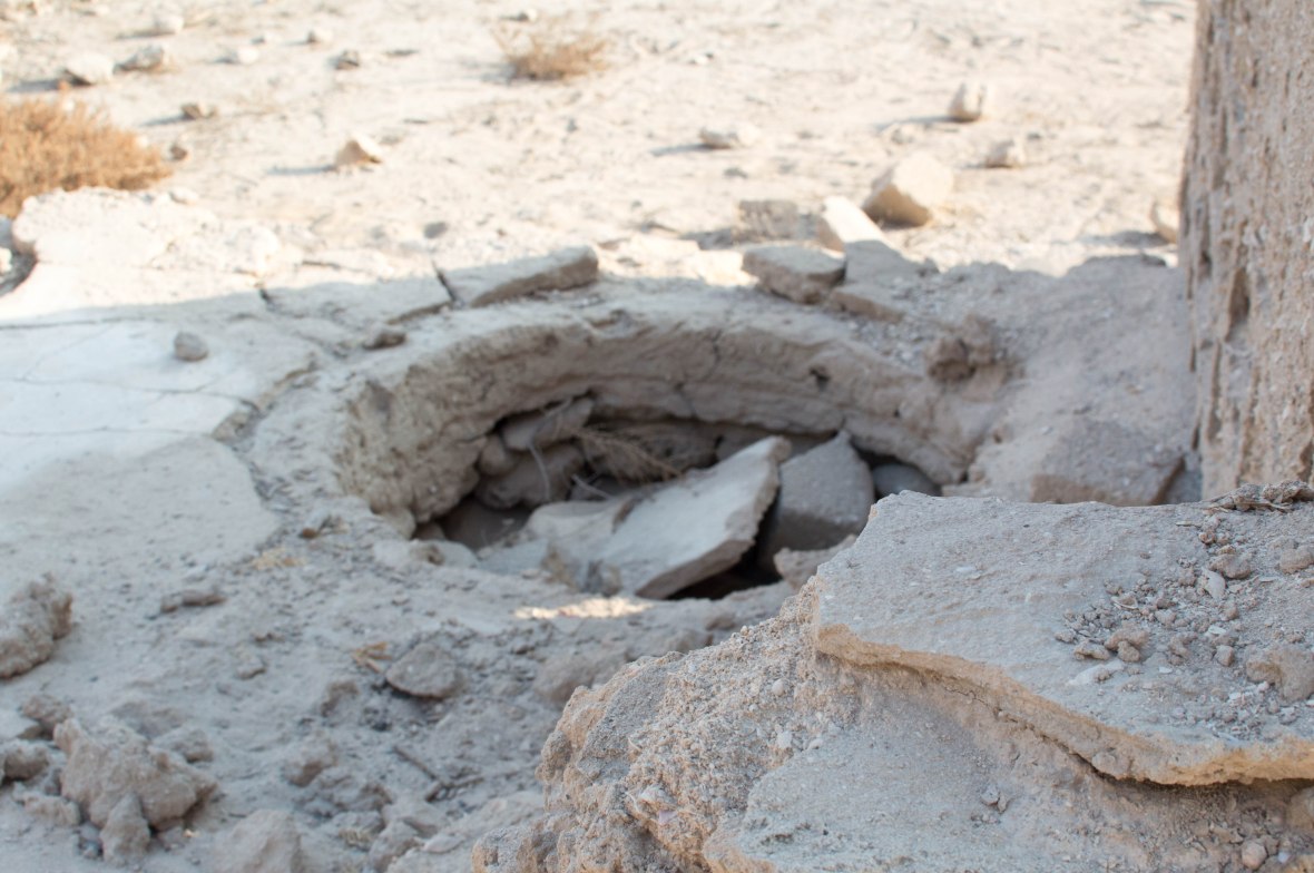 Old Well, Abandoned City, Al Jazirat Al Hamra, Ras Al Khaimah, UAE